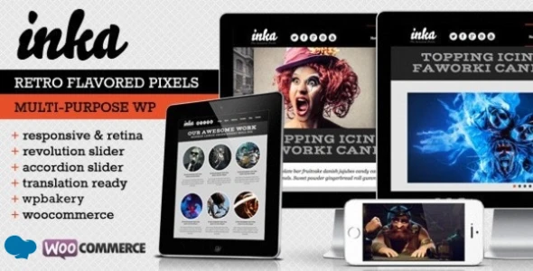 INKA – Retro Responsive WordPress Theme