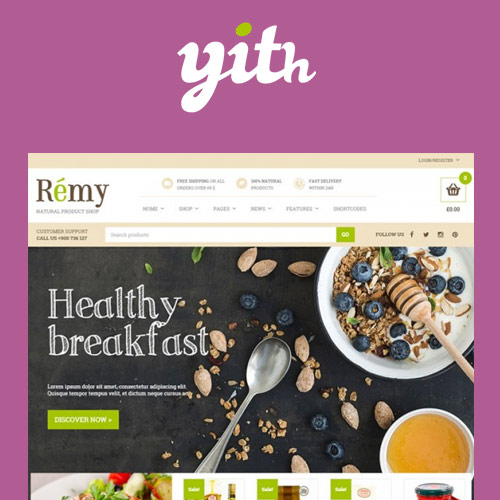 YITH Remy | Food and Restaurant WordPress Theme